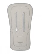KikkaBoo Protectie anti-transpiratie Seally Me Model universal pentru caruciorhusa din bumbac moale si spate din plasa 3D respirabila Orificii pentru centura de sigurantaDimensiune 81x42 cm