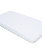 KikkaBoo Protectie impermeabila din bumbac organic 80x50x8 cm pentru saltea landou sau patut co-sleeper