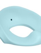 KikkaBoo Reductor de toaleta pentru copii Flipper Blue din spuma EVAdesign ergonomicsuprafata antibacterianamanere si agatatoare integrate18luni+