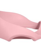 KikkaBoo Reductor de toaleta pentru copii Flipper Pink din spuma EVAdesign ergonomicsuprafata antibacterianamanere si agatatoare integrate18luni+