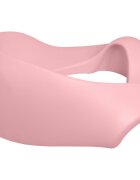 KikkaBoo Reductor de toaleta pentru copii Flipper Pink din spuma EVAdesign ergonomicsuprafata antibacterianamanere si agatatoare integrate18luni+