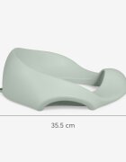 KikkaBoo Reductor de toaleta pentru copii Flipper Pink din spuma EVAdesign ergonomicsuprafata antibacterianamanere si agatatoare integrate18luni+