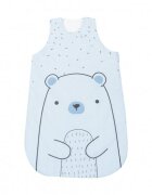 KikkaBoo Sac de dormit 6-18 luni Bear with me Bluelungime 90 cmgrosime 1.8 tog