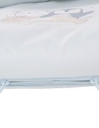 KikkaBoo Saculet de iarna pentru picioare Polar Friends Blue material impermeabilcompatibi cu toate carucioareleorificii pentru centurile de sigurantadimensiune 95x48 cm