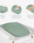 KikkaBoo Saltea de infasat Sage din spuma poliuretanica EVA moalesuprafata impermeabiladesign ergonomic67.5x45x10 cm