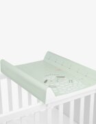 KikkaBoo Saltea de infasat Sleepy Sheep 80x50cm cu intariturasuprafata moale impermeabila si taliometru