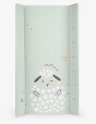 KikkaBoo Saltea de infasat Sleepy Sheep 80x50cm cu intariturasuprafata moale impermeabila si taliometru