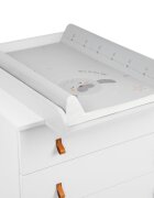 KikkaBoo Saltea infasat soft 80x50cm Seally Me cu suprafata impermeabilataliometru incorporatcuratare usoaracontur lateral inalt pentru siguranta suplimentara