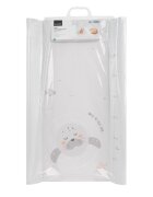 KikkaBoo Saltea infasat soft 80x50cm Seally Me cu suprafata impermeabilataliometru incorporatcuratare usoaracontur lateral inalt pentru siguranta suplimentara