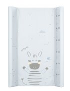 KikkaBoo Saltea infasat soft cu suprafata impermeabila 80x50cm Stripy Friends