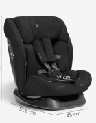 KikkaBoo Scaun auto copii i-Explore 2 i-SIZE Army Green 40-150 cmtetiera reglabila in 14 pozitii inaltimespatar reglabilperna reductor inclusahusa detasabilacenturi de siguranta cu pernute pentru umeri