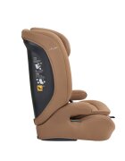 KikkaBoo Scaun auto copii i-Flow i-SIZE Mocha 76-150 cmspatar reglabil in 2 pozitiitetiera reglabila 12 pozitiisalteluta reductor inclusacenturi de siguranta cu protectii moicertificat R129