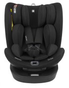 KikkaBoo Scaun auto copii i-Reverse i-SIZE Black 40-150 cm cu isofixsezut rotativSPStop tethertetiera cu spuma memorie si inaltime reglabilareductor