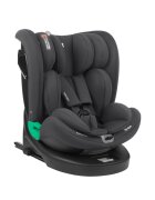 KikkaBoo Scaun auto copii i-Reverse i-SIZE Dark Grey 40-150 cm cu isofixsezut rotativSPStop tethertetiera cu spuma memorie si inaltime reglabilareductor