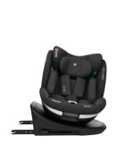 KikkaBoo Scaun auto copii i-Size R129 I-Drive Black 40-150 cmrear facing pana la 105cmsezut rotativfixare cu IsofixSPS9 nivele reglare tetierapernuta reductor