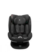 KikkaBoo Scaun auto copii i-Size R129 I-Drive Black 40-150 cmrear facing pana la 105cmsezut rotativfixare cu IsofixSPS9 nivele reglare tetierapernuta reductor