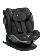 KikkaBoo Scaun auto copii i-Size R129 I-Drive Black 40-150 cmrear facing pana la 105cmsezut rotativfixare cu IsofixSPS9 nivele reglare tetierapernuta reductor
