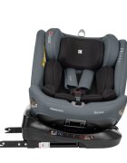 KikkaBoo Scaun auto cu isofix 40-150 cm i-Moove i-SIZE Dark Greysezut rotativancora Top TetherSPS-protectie impact lateraltetiera reglabila in 13 pozitiitetiera cu spuma de memoriesalteluta reductor inclusa