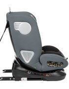 KikkaBoo Scaun auto cu isofix 40-150 cm i-Moove i-SIZE Dark Greysezut rotativancora Top TetherSPS-protectie impact lateraltetiera reglabila in 13 pozitiitetiera cu spuma de memoriesalteluta reductor inclusa