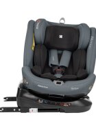 KikkaBoo Scaun auto cu isofix 40-150 cm i-Moove i-SIZE Dark Greysezut rotativancora Top TetherSPS-protectie impact lateraltetiera reglabila in 13 pozitiitetiera cu spuma de memoriesalteluta reductor inclusa