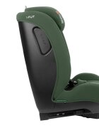 KikkaBoo Scaun auto cu isofix 76-150 cm i-Flit i-SIZE Army Greenconectori Isofix telescopicitetiera reglabila in 12 pozitiiperna reductorghidaj multi centuraSPS-sistem de protectie lateralatop tetherspatar reglabil