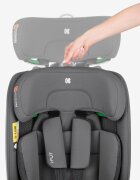 KikkaBoo Scaun auto cu isofix 76-150 cm i-Flit i-SIZE Light Greyconectori isofix telescopicitetiera reglabila in 12 pozitiiperna reductorghidaj multi centuraSPS-sistem de protectie lateralatop tetherspatar reglabil