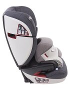 KikkaBoo Scaun auto cu isofix 9-36 kg Ferris Dark Grey