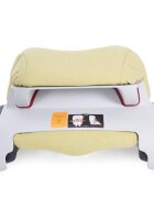 KikkaBoo Scaun auto cu isofix 9-36 kg Ferris Light Grey