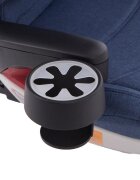 KikkaBoo Scaun auto cu isofix 9-36 kg Ferris Navy