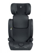 KikkaBoo Scaun auto cu ISOFIX i-Cross i-SIZE Dark Grey 76-150 cmtetiera reglabila in 13 pozitii cu spuma de memoriecentura top tetherhusa detasabilaperna reductor