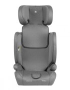 KikkaBoo Scaun auto cu ISOFIX i-Cross i-SIZE Light Grey 76-150 cmtetiera reglabila in 13 pozitii cu spuma de memoriecentura top tetherhusa detasabilaperna reductor