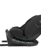 KikkaBoo Scaun auto cu ISOFIX i-Hike Blackcertificat I-Size 40-150cmR129SPS-protectie impact lateraltetiera reglabila 15pozitii cu spuma memoriesezut rotativcentura top tether5 pozitii inclinare spatarreductor
