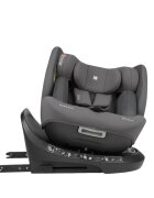 KikkaBoo Scaun auto cu ISOFIX i-Hike DarkGreycertificat I-Size 40-150cmR129SPS-protectie impact lateraltetiera reglabila 15pozitii cu spuma memoriesezut rotativcentura top tether5 pozitii inclinare spatarreductor