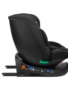 KikkaBoo Scaun auto cu isofix I-Round I-SIZE Black 40-150 cmomologat R129sezut rotativ4 pozitii de inclinare a spataruluitetiera reglabila in 5 pozitiiperna moalehusa detasabilatetiera cu spuma cu memorie