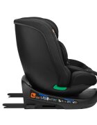 KikkaBoo Scaun auto cu isofix I-Round I-SIZE Black 40-150 cmomologat R129sezut rotativ4 pozitii de inclinare a spataruluitetiera reglabila in 5 pozitiiperna moalehusa detasabilatetiera cu spuma cu memorie
