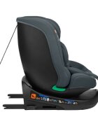KikkaBoo Scaun auto cu isofix I-Round I-SIZE Dark Grey 40-150 cmomologat R129sezut rotativ4 pozitii de inclinare a spataruluitetiera reglabila in 5 pozitiiperna moalehusa detasabilatetiera cu spuma cu memorie