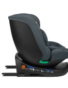 KikkaBoo Scaun auto cu isofix I-Round I-SIZE Dark Grey 40-150 cmomologat R129sezut rotativ4 pozitii de inclinare a spataruluitetiera reglabila in 5 pozitiiperna moalehusa detasabilatetiera cu spuma cu memorie