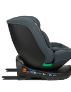 KikkaBoo Scaun auto cu isofix I-Round I-SIZE Dark Grey 40-150 cmomologat R129sezut rotativ4 pozitii de inclinare a spataruluitetiera reglabila in 5 pozitiiperna moalehusa detasabilatetiera cu spuma cu memorie