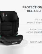 KikkaBoo Scaun auto cu isofix i-Scout Dark Grey i-SIZE 100-150 cmSPS-sistem de protectie impact lateralspatar reglabil in 4 pozitiitetiera reglabila in 10 pozitiiconectori isofix telescopici cu sistem vizual verificare