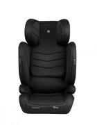 KikkaBoo Scaun auto cu isofix i-Stand Black 100-150 cmcertificare I-Size tetiera reglabila in 13 pozitii tetiera cu spuma de memoriehusa detasabila