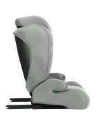 KikkaBoo Scaun auto cu isofix i-Stand Light Grey 100-150 cmcertificare I-Size tetiera reglabila in 13 pozitii tetiera cu spuma de memoriehusa detasabila