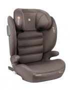 KikkaBoo Scaun auto cu isofix i-Track i-SIZE Brown 100-150 cmtetiera reglabila 12 pozitii cu spuma de memorieprotectie SPSconectori isofix cu afisaj instalare corecta