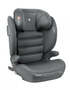 KikkaBoo Scaun auto cu isofix i-Track i-SIZE Dark Grey 100-150 cmtetiera reglabila 12 pozitii cu spuma de memorieprotectie SPSconectori isofix cu afisaj instalare corecta