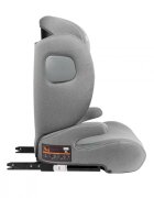 KikkaBoo Scaun auto cu isofix i-Track i-SIZE Light Grey 100-150 cmtetiera reglabila 12 pozitii cu spuma de memorieprotectie SPSconectori isofix cu afisaj instalare corecta