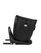 KikkaBoo Scaun auto cu isofix pentru copii i-View i-SIZE Black 40-150 cmrecomandat de la nastererear facing pana la 105 cmpozitie de somnsezut rotativSPStetiera reglabila