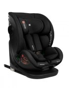 KikkaBoo Scaun auto cu isofix pentru copii i-View i-SIZE Black 40-150 cmrecomandat de la nastererear facing pana la 105 cmpozitie de somnsezut rotativSPStetiera reglabila