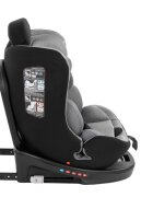 KikkaBoo Scaun auto i-SIZE i-SAFE Light Grey pentru copii cu inaltimea 40-150 cmfixare cu isofixtetiera reglabilasezut rotativ cu pozitie e somnspatar reglabil 4 pozitiipernuta reductor si husa detasabila