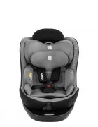 KikkaBoo Scaun auto i-SIZE i-SAFE Light Grey pentru copii cu inaltimea 40-150 cmfixare cu isofixtetiera reglabilasezut rotativ cu pozitie e somnspatar reglabil 4 pozitiipernuta reductor si husa detasabila