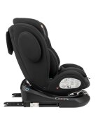 KikkaBoo Scaun auto pentru copii cu ISOFIX I-Felix Blackcertificat I-Size 40-150cmR129SPS-protectie impact lateral tetiera reglabila 11 pozitiisezut rotativ5 pozitii inclinare spatarcentura top tetherreductor