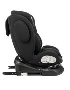 KikkaBoo Scaun auto pentru copii cu ISOFIX I-Felix Blackcertificat I-Size 40-150cmR129SPS-protectie impact lateral tetiera reglabila 11 pozitiisezut rotativ5 pozitii inclinare spatarcentura top tetherreductor